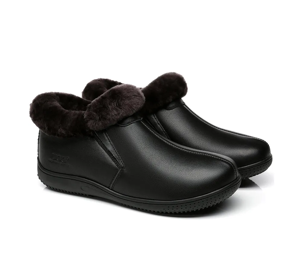 UGG Slippers Unisex Sheepskin Wool Ankle Booties Loafers Daley