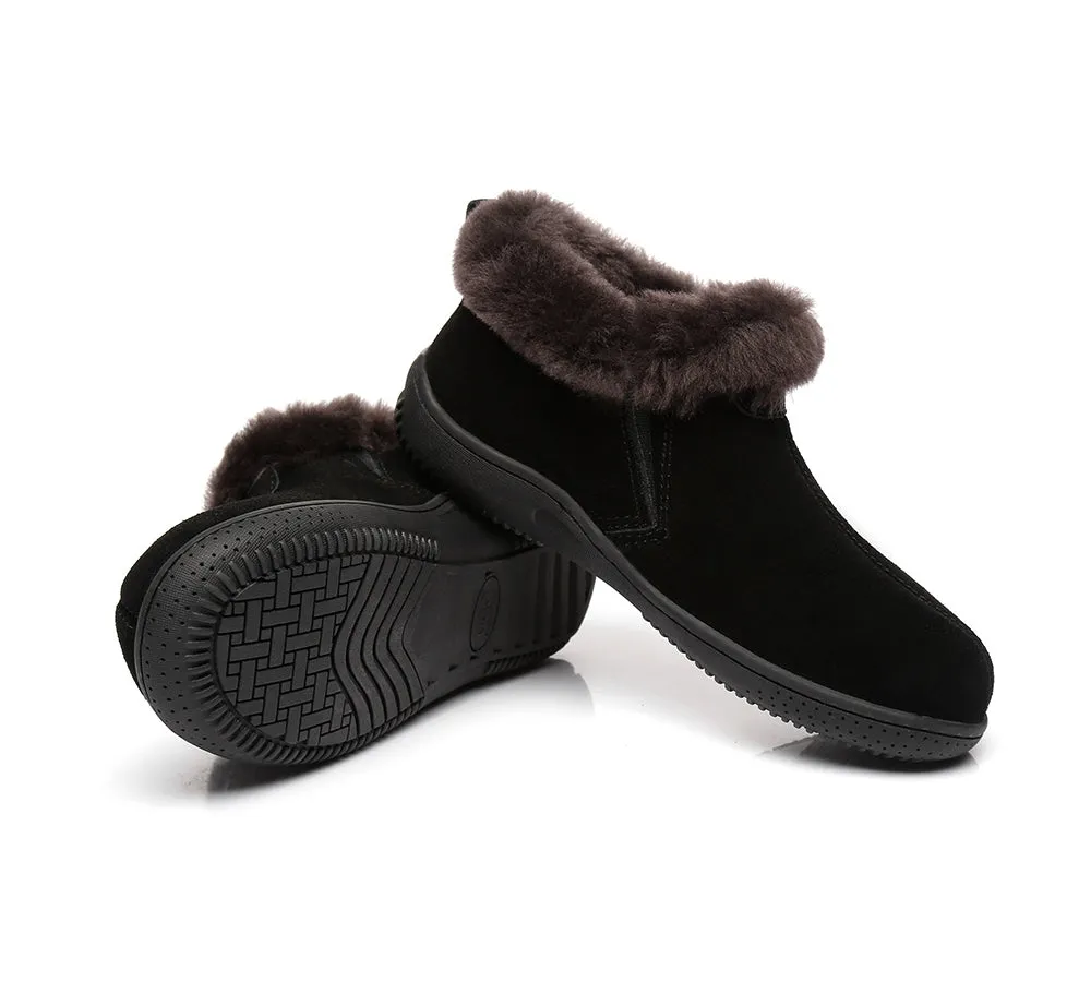 UGG Slippers Unisex Sheepskin Wool Ankle Booties Loafers Daley